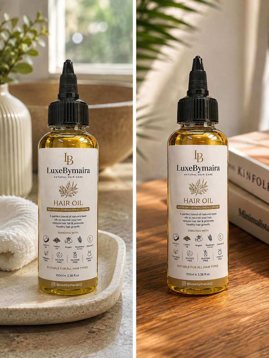 Natural Hair Oil